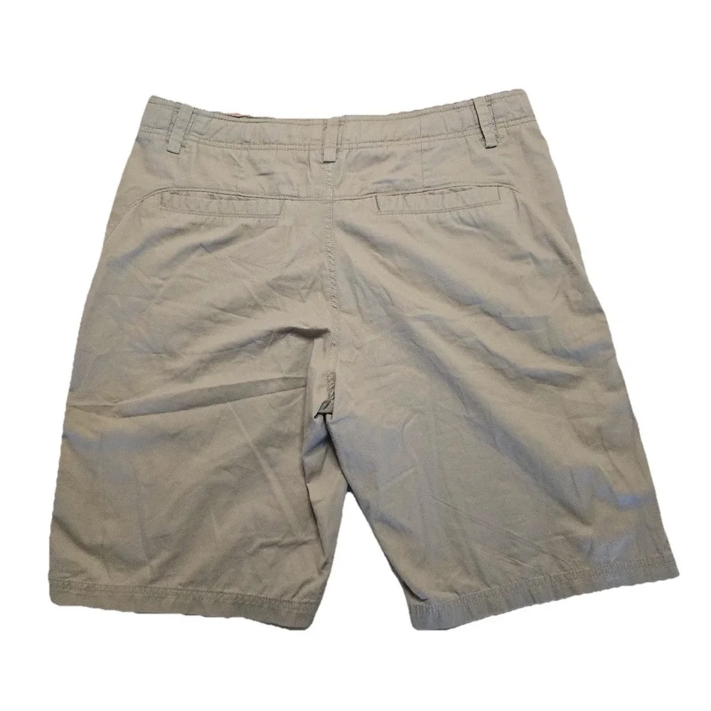 Nike‎ Sportswear Chino Shorts Men's L Tan Orange 11